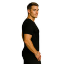 Insta Slim Men's Hollow-Out Mesh Short Sleeve Crewneck T-Shirt – 103TS0001