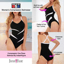Two-Tone One Piece Swimsuit, Santa Monica, CA