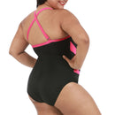 InstantFigure Plus Size Two-Tone One Piece Swimsuit 13306PC, Grand Prairie, Texas, TX