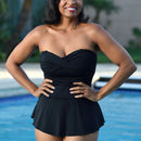 Skirted One Piece Swimsuit plus size, Long beach, CA