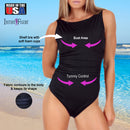 High-Neck One Piece Swimsuit, Santa Ana, CA