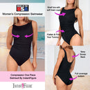 High-Neck One Piece Swimsuit, La Jolla, CA