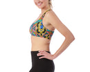 InstantFigure Activewear Printed Racer Back Crop Top -145019, Newport News, Virginia, VA
