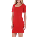 InstantFigure Short Dress with Square Neck and Short Sleeves 168027, Shawnee, Kansas, KS