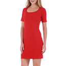 InstantFigure Short Dress with Square Neck and Short Sleeves 168027, Shawnee, Kansas, KS