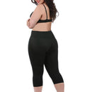 InstantFigure Curvy Plus Size women Cropped Leggings 16804MC