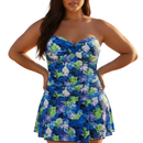 InstantFigure English Garden Skirted One-Piece Swimsuit 26556P