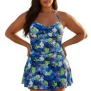 InstantFigure English Garden Skirted One-Piece Swimsuit 26556P