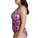 InstantFigure Fancy Floral High-Neck One-Piece Swimsuit 27591P