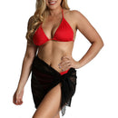 InstantFigure Short Sheer Mesh Cover-up Sarong 33630, Huntington Beach, California, CA