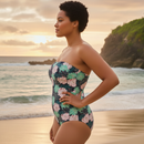 InstantFigure New Succulent Bandeau One-Piece Swimsuit 71624P