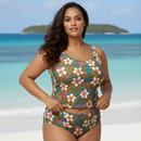 InstantFigure Swimwear Hawaii Hipster Bottoms 86216B