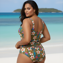 InstantFigure Swimwear Hawaii Hipster Bottoms 86216B