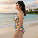 InstantFigure Hawaii One Piece Basic Scoop Tank Swimsuit 86310P