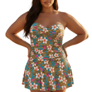 InstantFigure Hawaii Skirted One-Piece Swimsuit 86556P