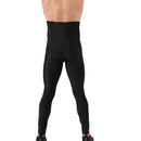Back view of Insta Slim Men’s Compression Hi-Waist Pants on a model, emphasizing back support and invisible seam lines.