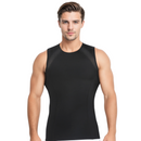 Insta Slim Compression Side & Back Mesh Panel Sleeveless Crew Neck MSC2307