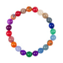 Multi Jade Stone Stretch Bracelet MWB2937