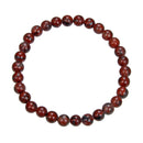 Sesame Red Stone Bead Bracelets MWB1994