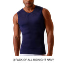 3 Pack Insta Slim Compression Sleeveless Crew Neck Tank TS00N3, Farmington, New Mexico, NM
