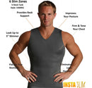 Insta Slim USA Activewear High Compression V-Neck Tank-VA00N1, Hutchinson, Kansas, KS