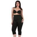InstantFigure Plus Size Hi-Waist Double Control Capri Leggings WPL017C