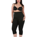 InstantFigure Plus Size Hi-Waist Double Control Capri Leggings WPL017C