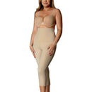 InstantFigure Plus Size Hi-Waist Double Control Capri Leggings WPL017C