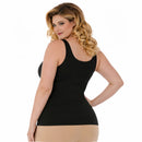 InstantFigure Plus Size Empire Seam Tank Top WT4061C