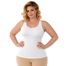 InstantFigure Plus Size Empire Seam Tank Top WT4061C