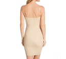 Shapewear Tube Slip Dress with Detachable Clear Bra Straps, SACRAMENTO, California, CA
