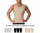 3 Pack Insta Slim Compression Sleeveless V-Neck Tank VS00N3, Albany, New York, NY