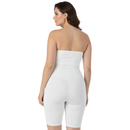InstantFigure Plus Size Strapless Bandeau Bodyshorts open gusset WBS011C