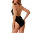One Piece Empire Seam Halter Swimsuit, SAN FRANCISCO, California, CA