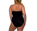 InstantFigure Plus Size Contrast Twist Front One Piece Swimsuit 13559PC, Irving, Texas, TX