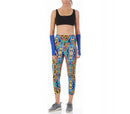 InstantFigure Activewear Capri Printed With Wide Waistband - 14504M, Greenville, South Carolina, SC