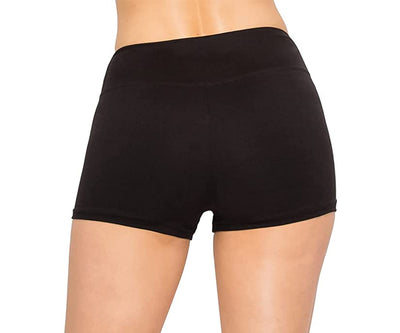 InstantFigure Activewear Cotton Lycra Stretch Short Shorts 144010