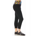 InstantFigure Activewear Capri With Contrast Waistband -144145, Akron, Ohio, OH