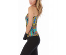 InstantFigure Activewear Printed Racer Back Tank Top - 145020, Shoreline, Washington, WA