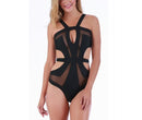 1 Piece Swimsuit With Cutouts And Mesh Insets 153150, Irving, Texas, TX