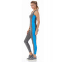 Activewear Two-Piece Set Color Block Racerback Top Leggings 153182, McKinney, Texas, TX