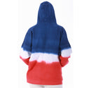 American Flag Unisex Pullover Tie Dye Hoodie - 155008, Prescott, Arizona, AZ