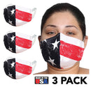 3-Pack Unsex Mask 2-Layer Cotton Reusable Face Mask 167M2183, Jeffersontown, Kentucky, KY