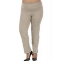 InstantFigure Curvy Plus Size Straight Leg Pant with Slit 16801MC, St. Peters, Missouri, MO