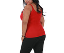 InstantFigure Curvy Plus Size Casual Scoop Neck Tank Top 168021C, Saint Louis, Missouri, MO