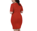 InstantFigure Curvy Plus Size Short Dress Short Sleeves 168027C, Colorado Springs, Colorado, CO