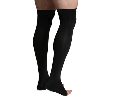 InstantRecoveryMD Unisex Compression Anti-Embolism Thigh Length Stockings MD400