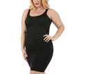 InstantFigure Curvy Plus Size Short Sleeveless Scoop Neck Dress 168031C, Carmel, Indiana, IN