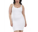 InstantFigure Curvy Plus Size Short Sleeveless Scoop Neck Dress 168031C, West Palm Beach, Florida, FL