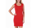 InstantFigure Short Square-neck Sleeveless Panel Dress 168033, New York City, New York, NY